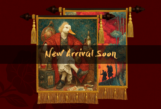 Woven Tales Coming Soon: Sniff&Pop’s First Tapestry Collection