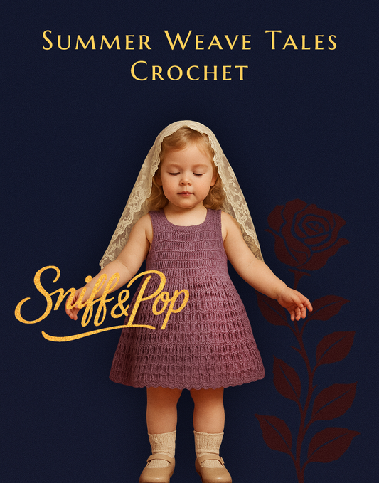 Summer Weave Tales - Crochet Suspender Dress